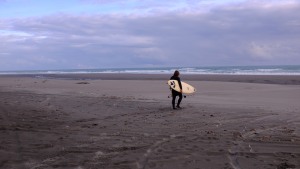 The lonely surfer. Yakutat, Alaska. 